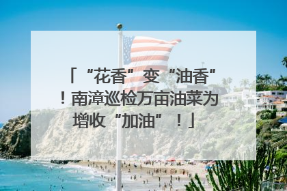 “花香”变“油香”！南漳巡检万亩油菜为增收“加油”！