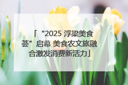 “2025 浮梁美食荟”启幕 美食农文旅融合激发消费新活力
