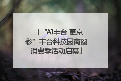“AI丰台 更京彩”丰台科技园商圈消费季活动启幕