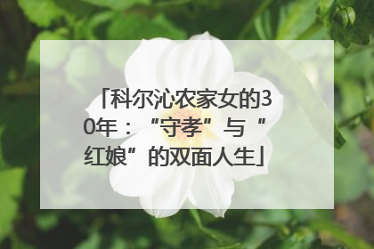 科尔沁农家女的30年：“守孝”与“红娘”的双面人生