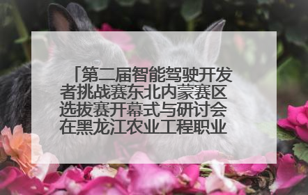 第二届智能驾驶开发者挑战赛东北内蒙赛区选拔赛开幕式与研讨会在黑龙江农业工程职业学院成功举行