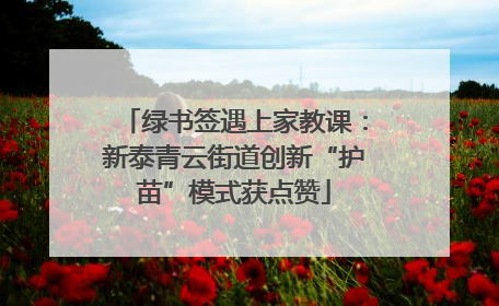 绿书签遇上家教课：新泰青云街道创新“护苗”模式获点赞