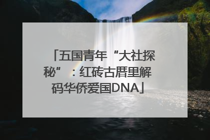 五国青年“大社探秘”：红砖古厝里解码华侨爱国DNA