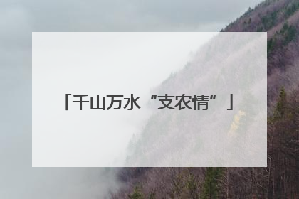 千山万水“支农情”