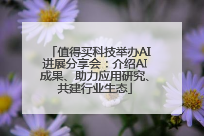 值得买科技举办AI进展分享会：介绍AI成果、助力应用研究、共建行业生态