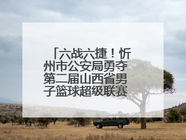六战六捷！忻州市公安局勇夺第二届山西省男子篮球超级联赛忻州赛区市直职工组比赛冠军