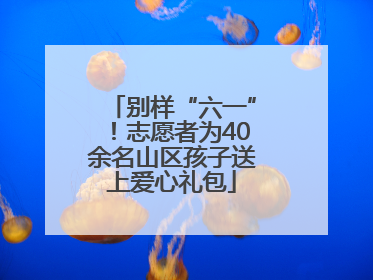 别样“六一”！志愿者为40余名山区孩子送上爱心礼包