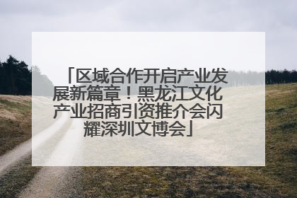 区域合作开启产业发展新篇章！黑龙江文化产业招商引资推介会闪耀深圳文博会