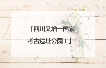 四川又增一国家考古遗址公园！