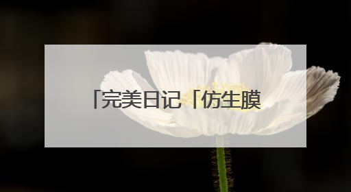 完美日记「仿生膜」精华粉底液：24H不脱妆，打造微光透亮原生肌