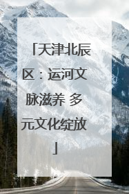 天津北辰区：运河文脉滋养 多元文化绽放