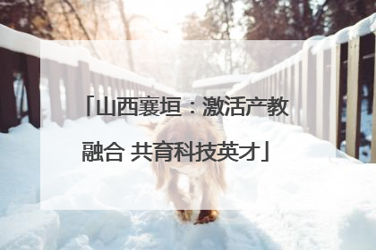 山西襄垣：激活产教融合 共育科技英才