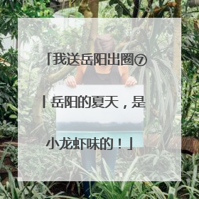 我送岳阳出圈⑦丨岳阳的夏天，是小龙虾味的！