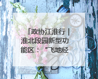 政协江淮行｜淮北段园新型功能区：“飞地经济”拔节生长