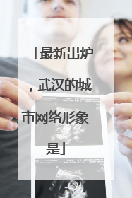最新出炉，武汉的城市网络形象是