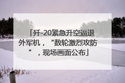 歼-20紧急升空逼退外军机，“数轮激烈攻防”，现场画面公布