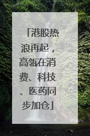 港股热浪再起，高瓴在消费、科技、医药同步加仓