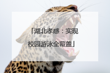 湖北孝感：实现校园游泳全覆盖