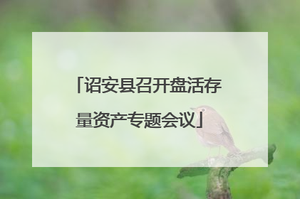 诏安县召开盘活存量资产专题会议