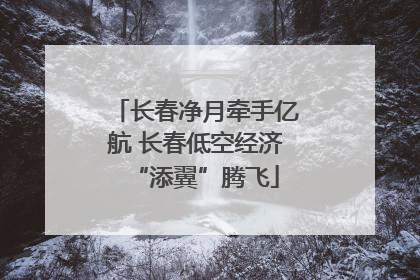 长春净月牵手亿航 长春低空经济“添翼”腾飞