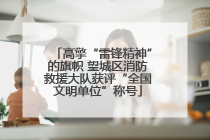 高擎“雷锋精神”的旗帜 望城区消防救援大队获评“全国文明单位”称号