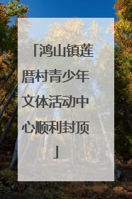 鸿山镇莲厝村青少年文体活动中心顺利封顶