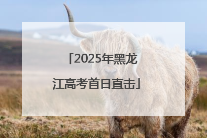 2025年黑龙江高考首日直击